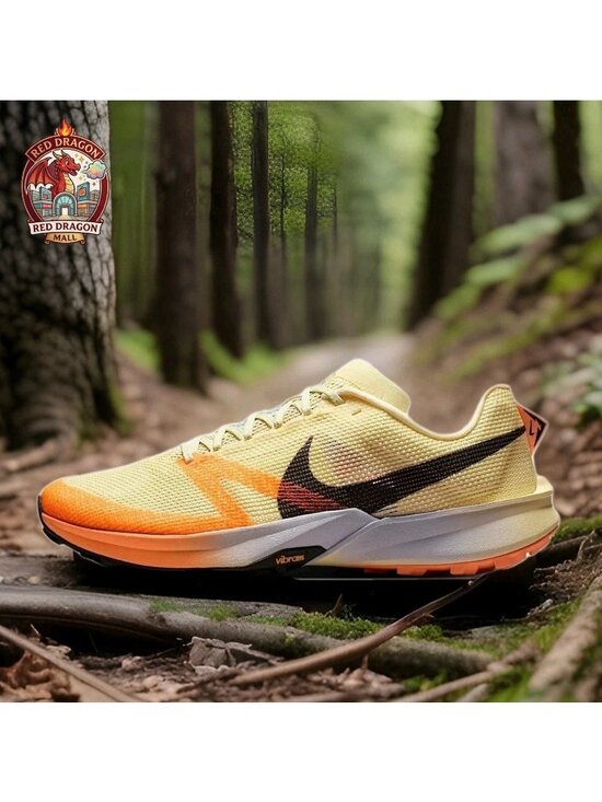 Nike Terra Kiger 10 Alabaster Black Orange Trail Running FV3929-701 - Men\'s 10.5 main image 9